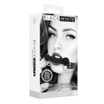 Silicone Bit Gag - With Adjustable Bonded Leather