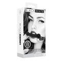 Silicone Bit Gag - With Adjustable Bonded Leather