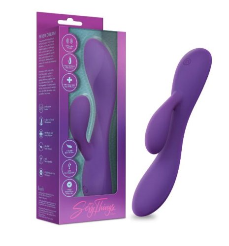 Sexy Things | Fever Dream Rabbit Vibrator With Dual Motors, G-Spot & Clitoral Stimulation In Lavender