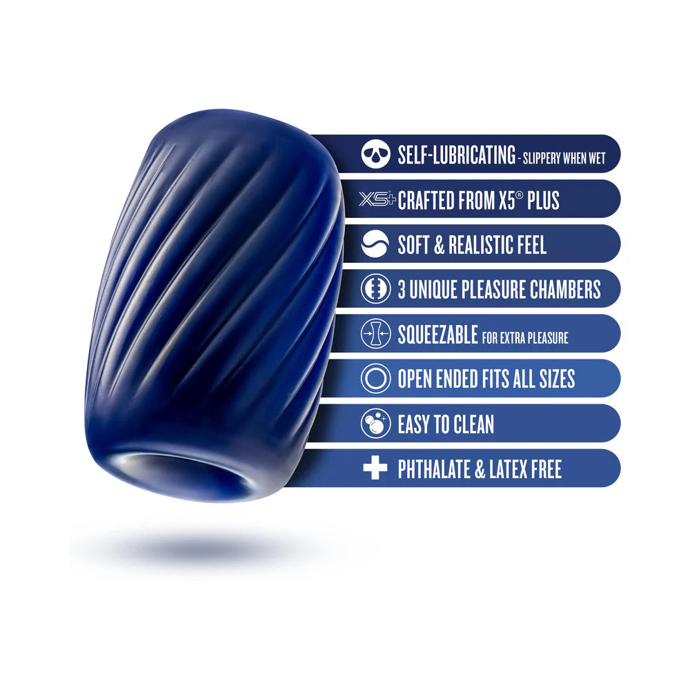 Rize - Turbine - Self-Lubricating Stroker - Blue