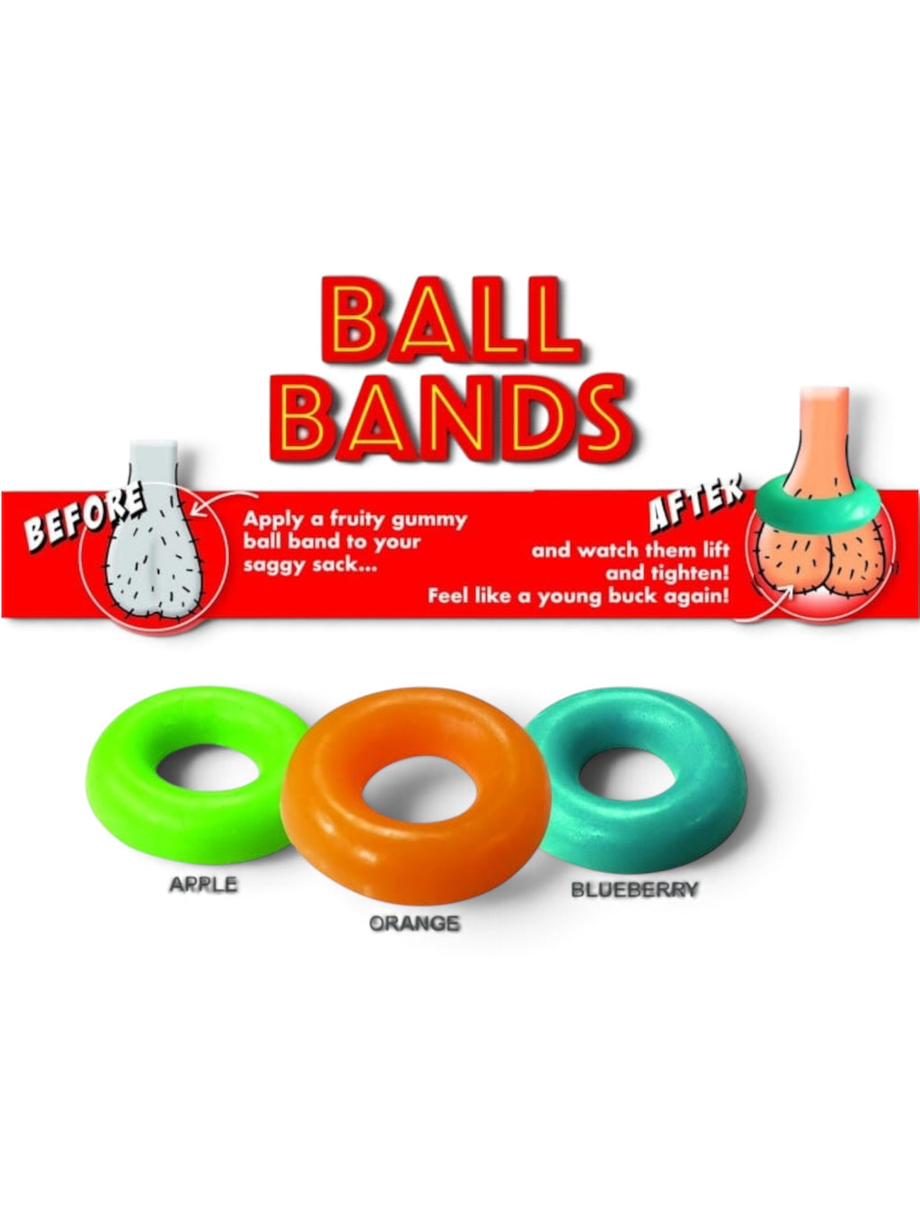 Ball Bands (Gummy Cock Rings)