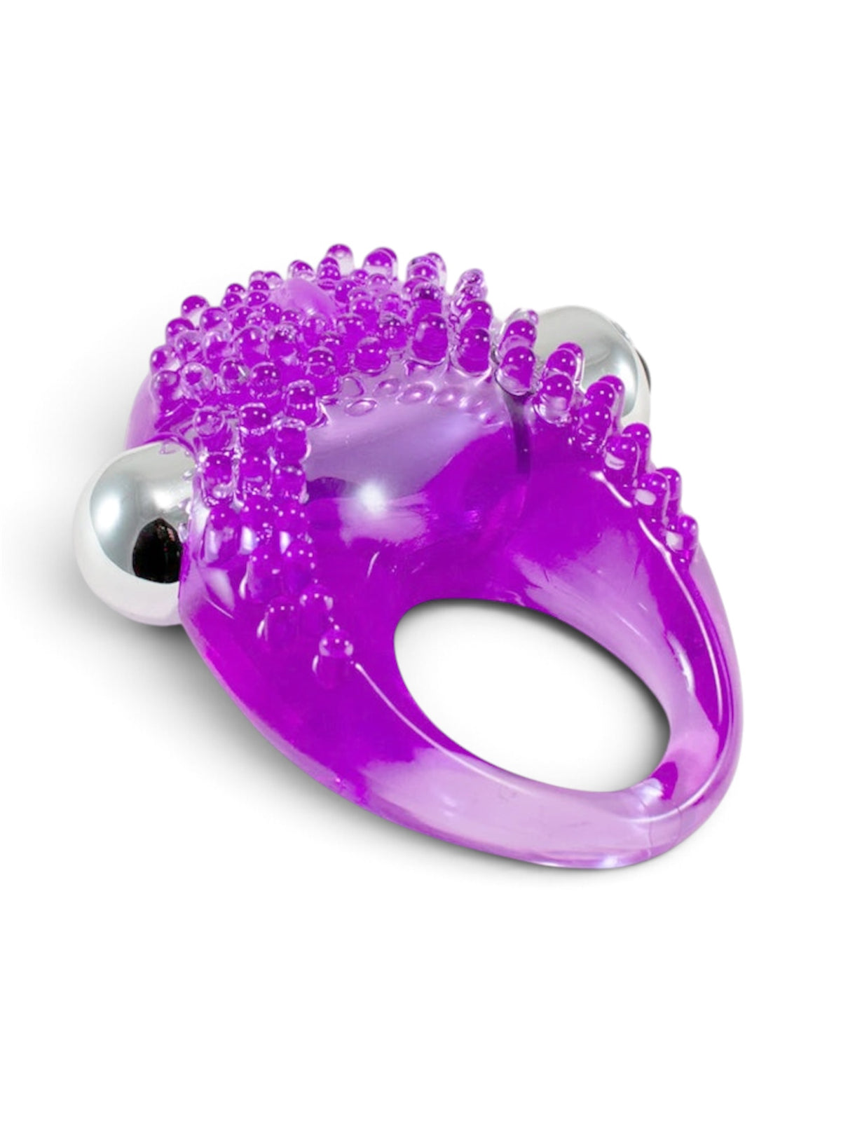 Connect Zing Vibrating Cock Ring – Purple