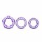 Stay Hard - Beaded Cock Rings - Purple