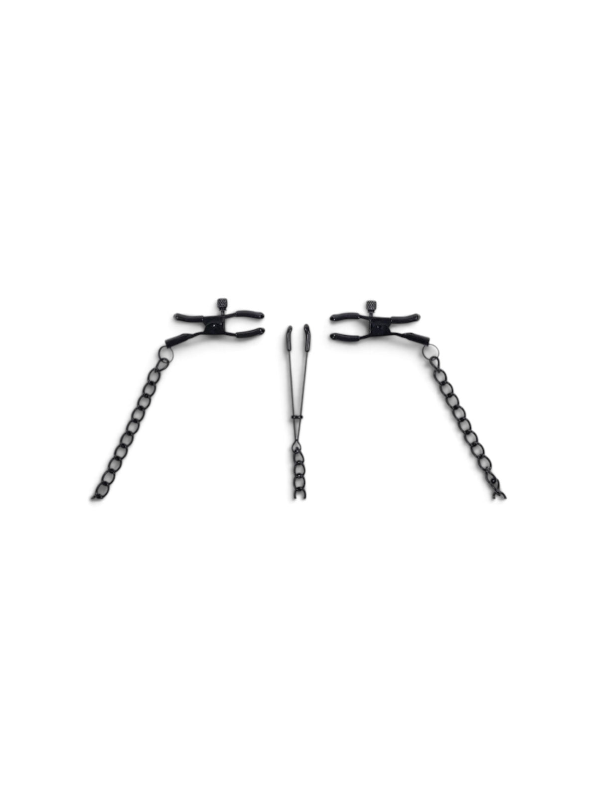 Nipple to Clit Tweezer Clamp Set