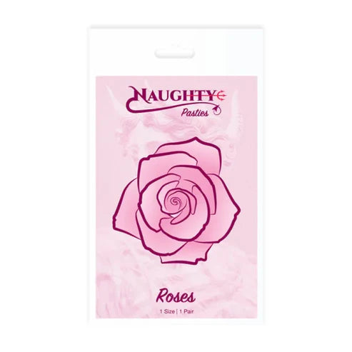 Naughty Glossy – Rose Nipple Pasties