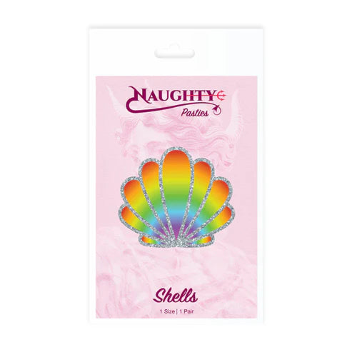 Naughty Glitter – Shells Nipple Pasties