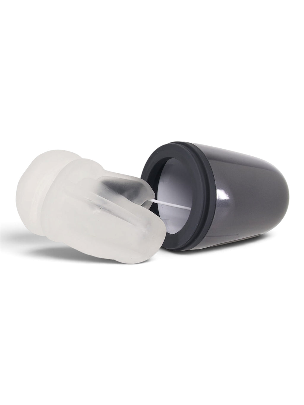 Shots Pumped Vibrobator 5.7" Rechargeable Stroker – Gunmetal