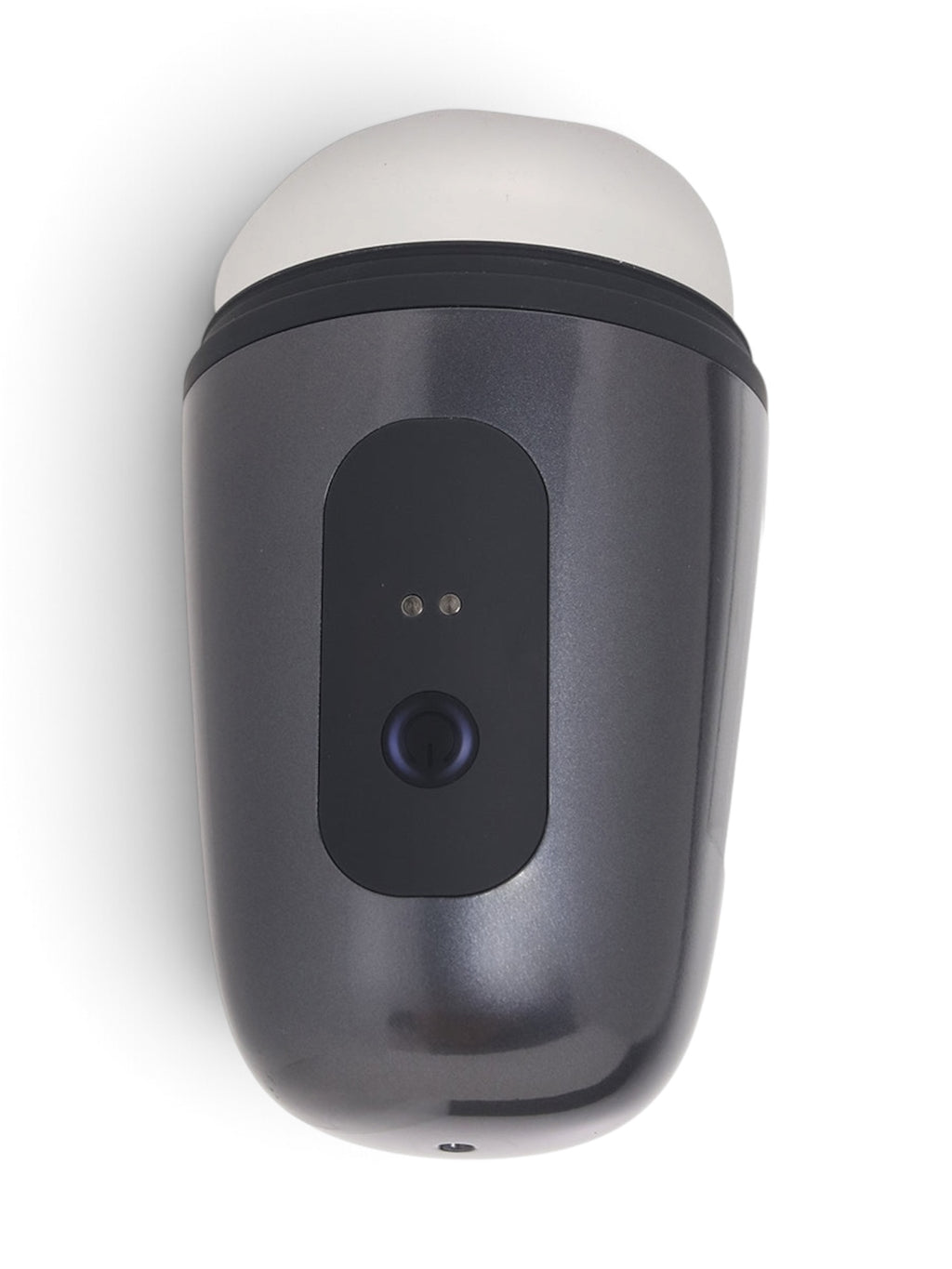 Shots Pumped Vibrobator 5.7" Rechargeable Stroker – Gunmetal