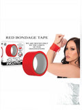 Red Bondage Tape — 65 mm × 20 m