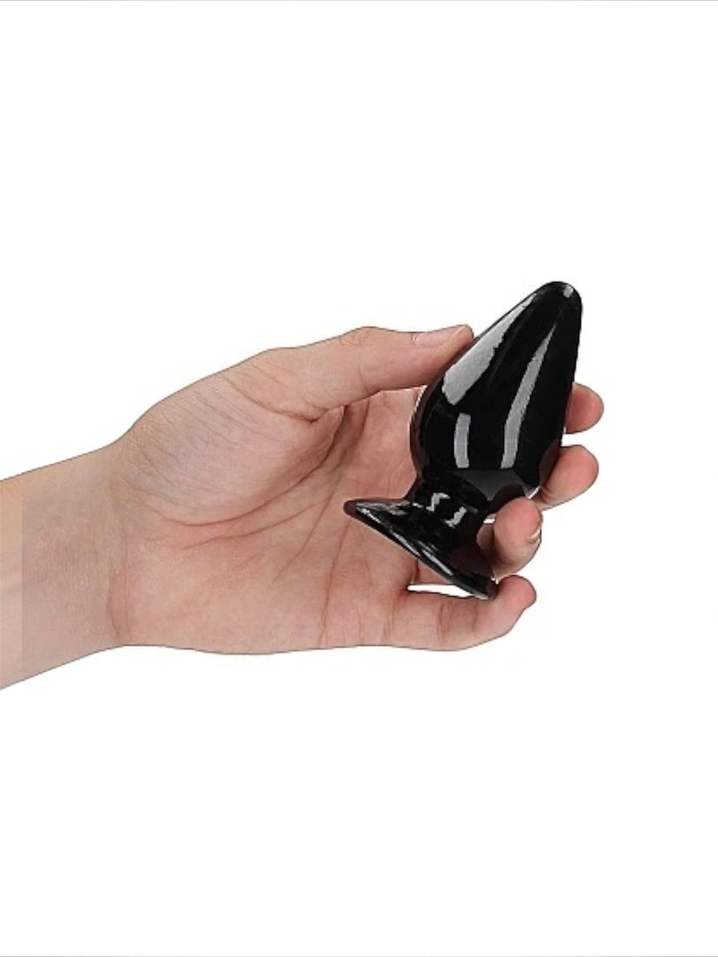 Plug anal – 3,5 / 8,5 cm Noir