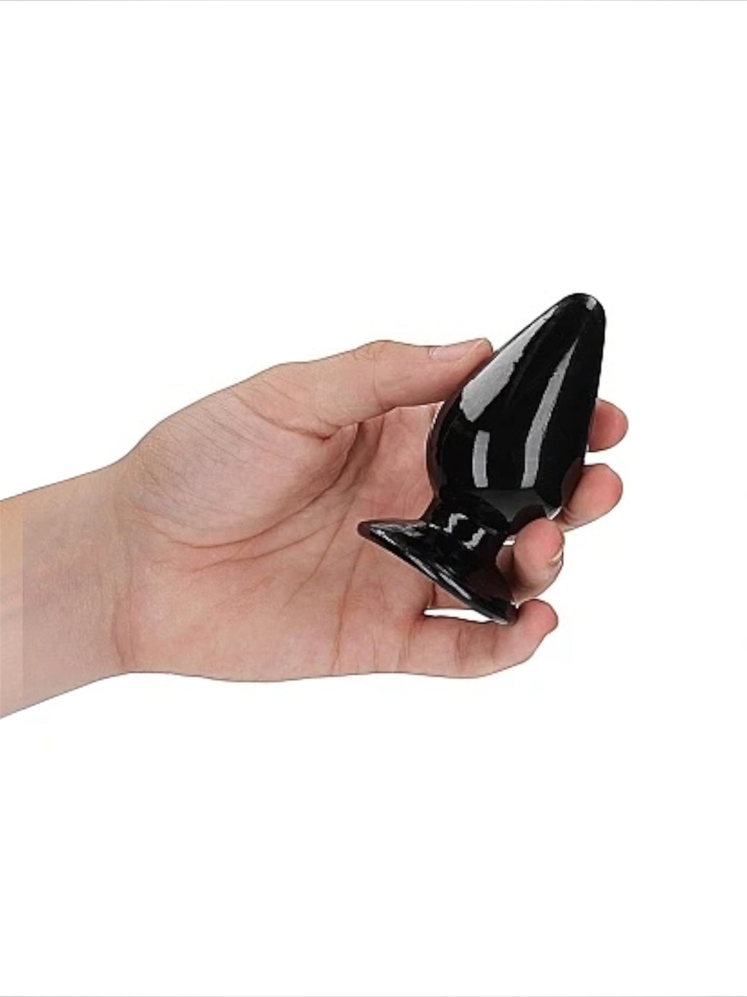 Plug anal – 3,5 / 8,5 cm Noir