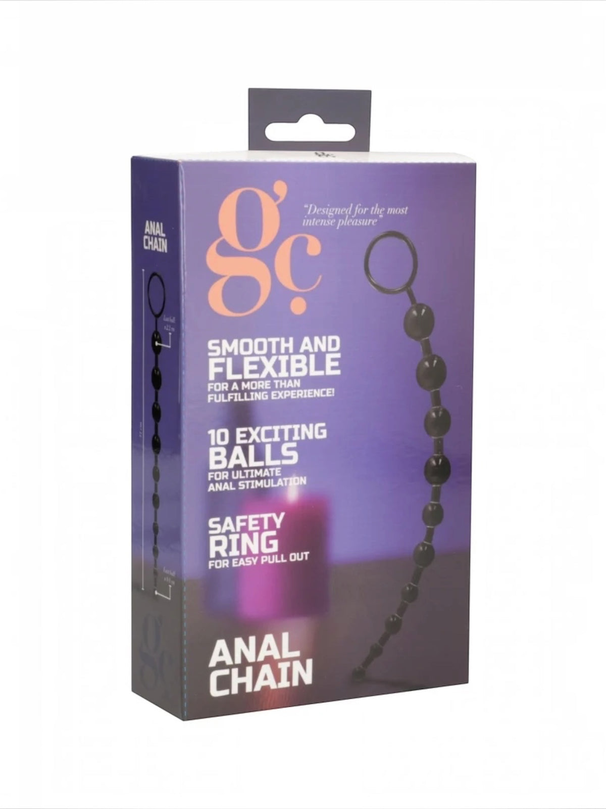 Anal Chain Black