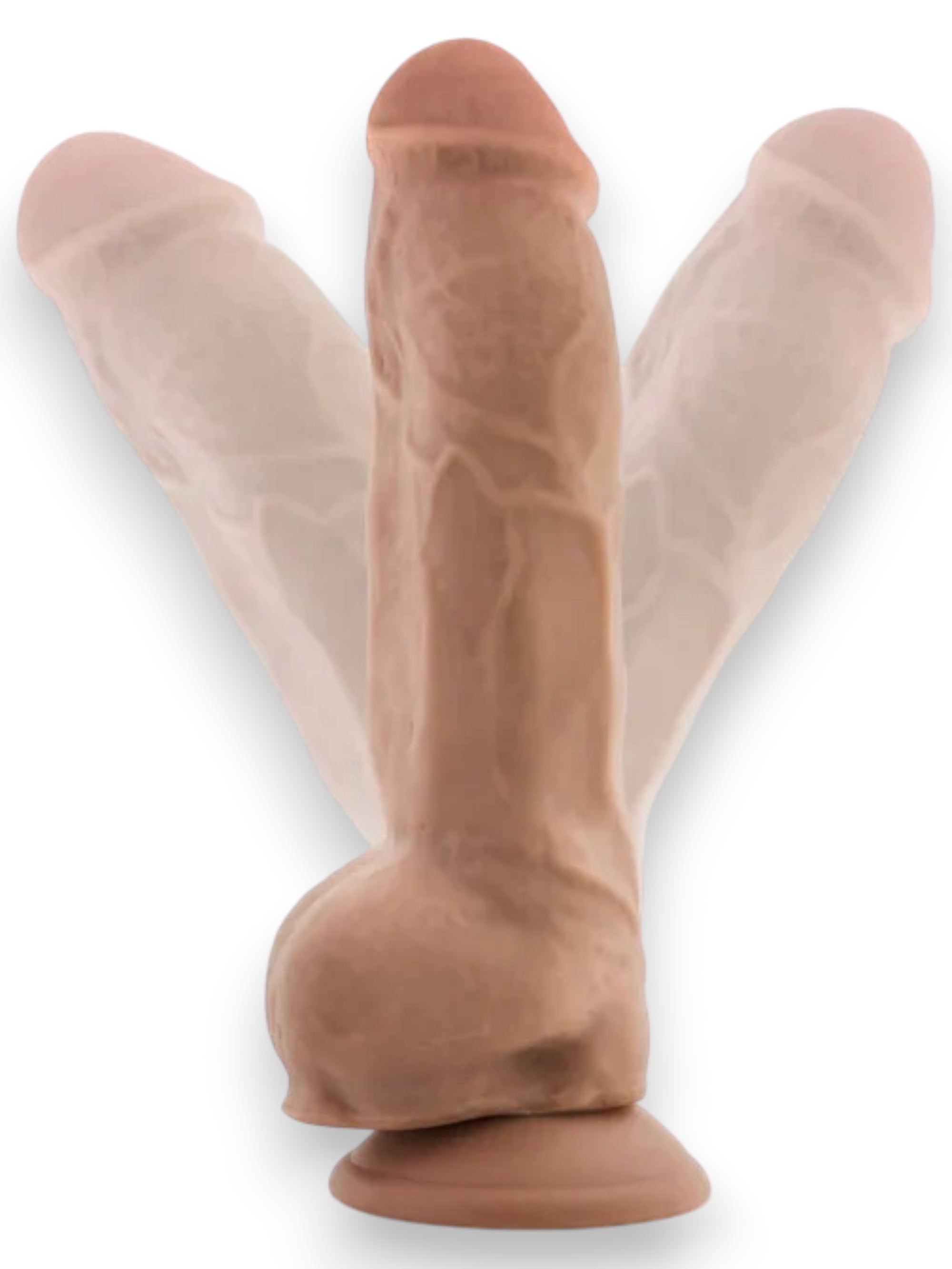 Au Naturel By Blush® Big Boy Realistic Dildo – Mocha 10"