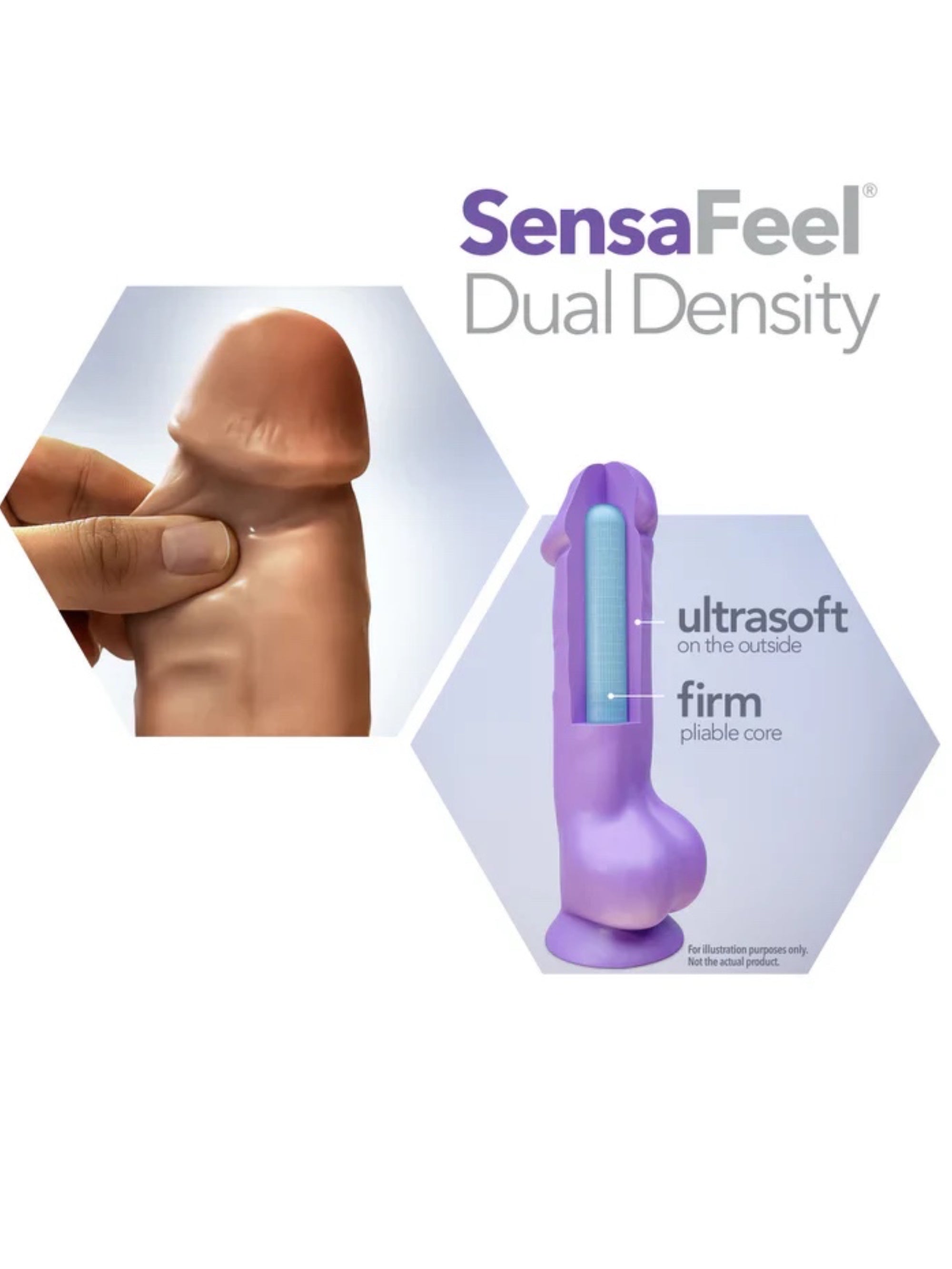 Au Naturel By Blush® Big Boy Realistic Dildo – Mocha 10"