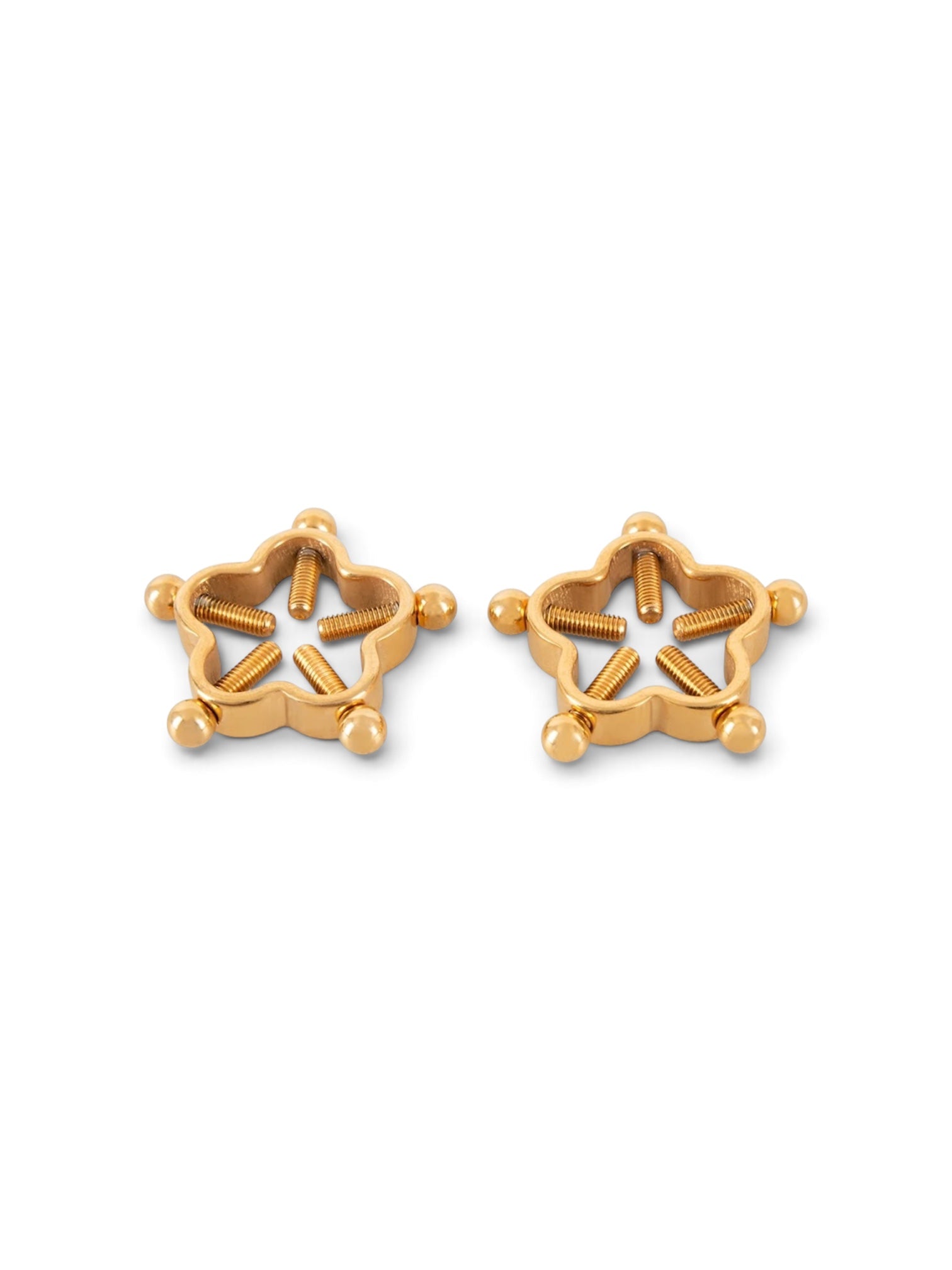Bad Kitty Gold Nipple Jewelry
