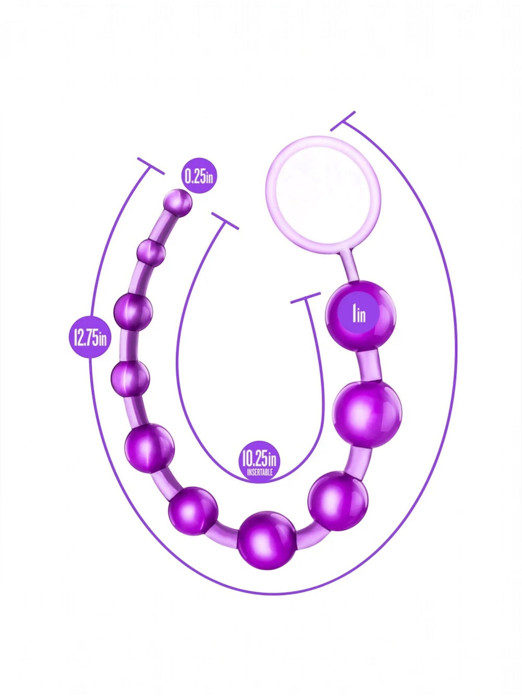 B Yours – Basic Beads – Purple
