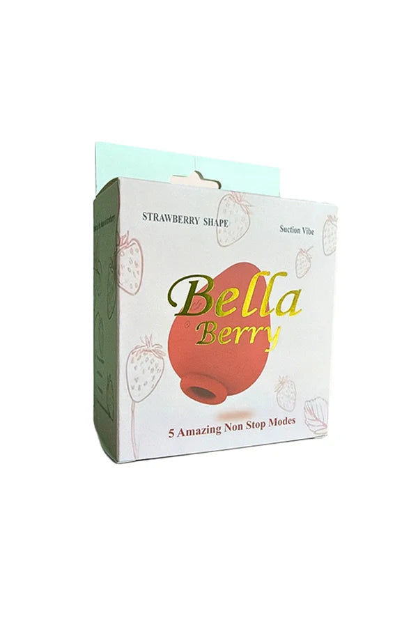 Bella Berry Vibrating Clitoral Stimulator - Red