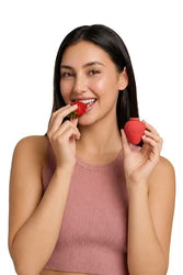 Bella Berry Vibrating Clitoral Stimulator - Red