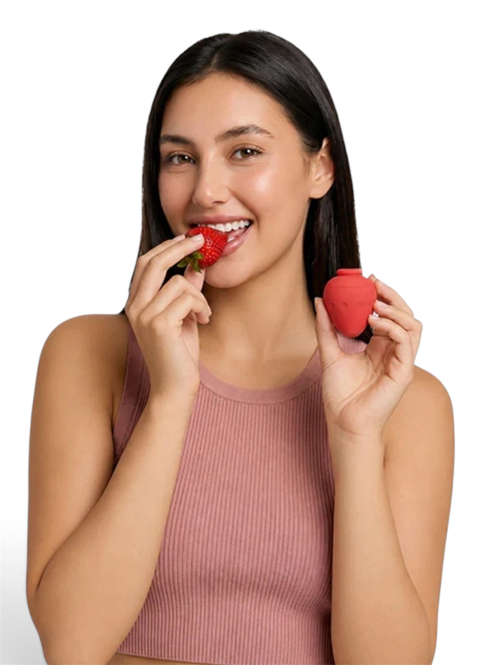 Bella Berry Vibrating Clitoral Stimulator - Red