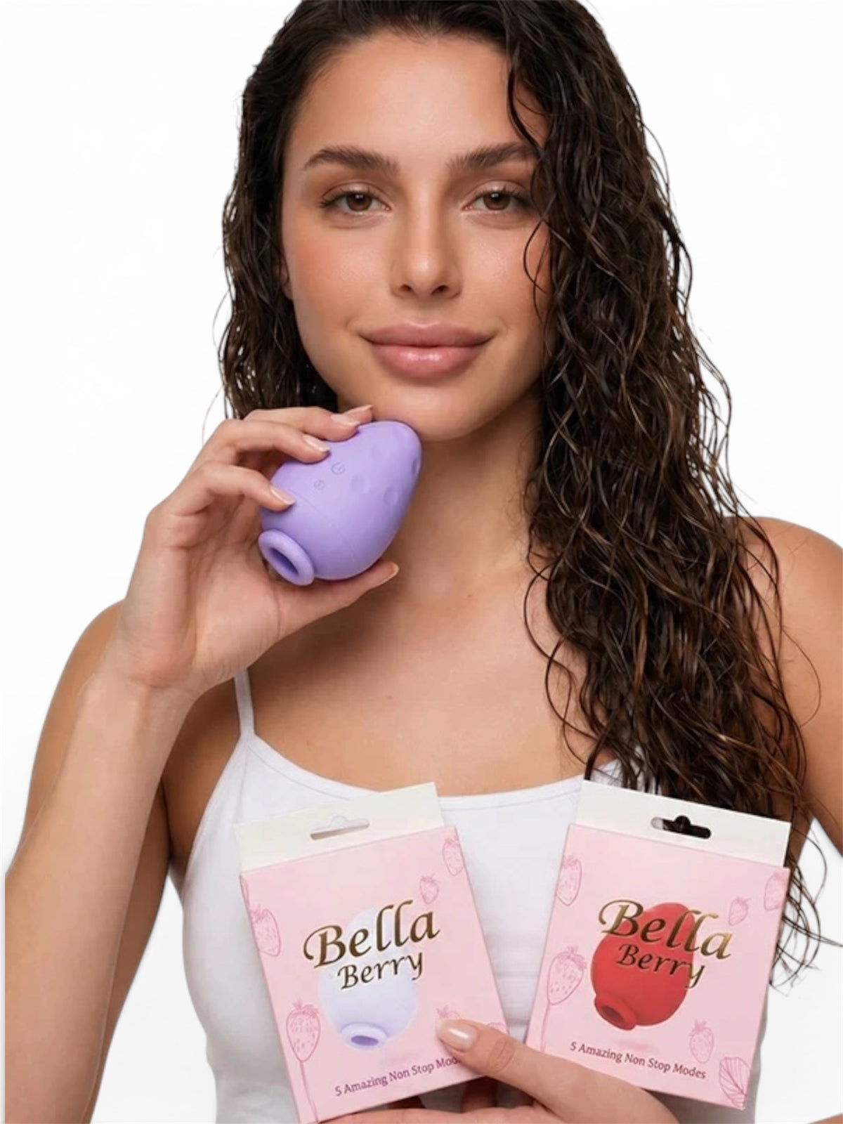 Bella Berry Vibrating Clitoral Stimulator - Purple