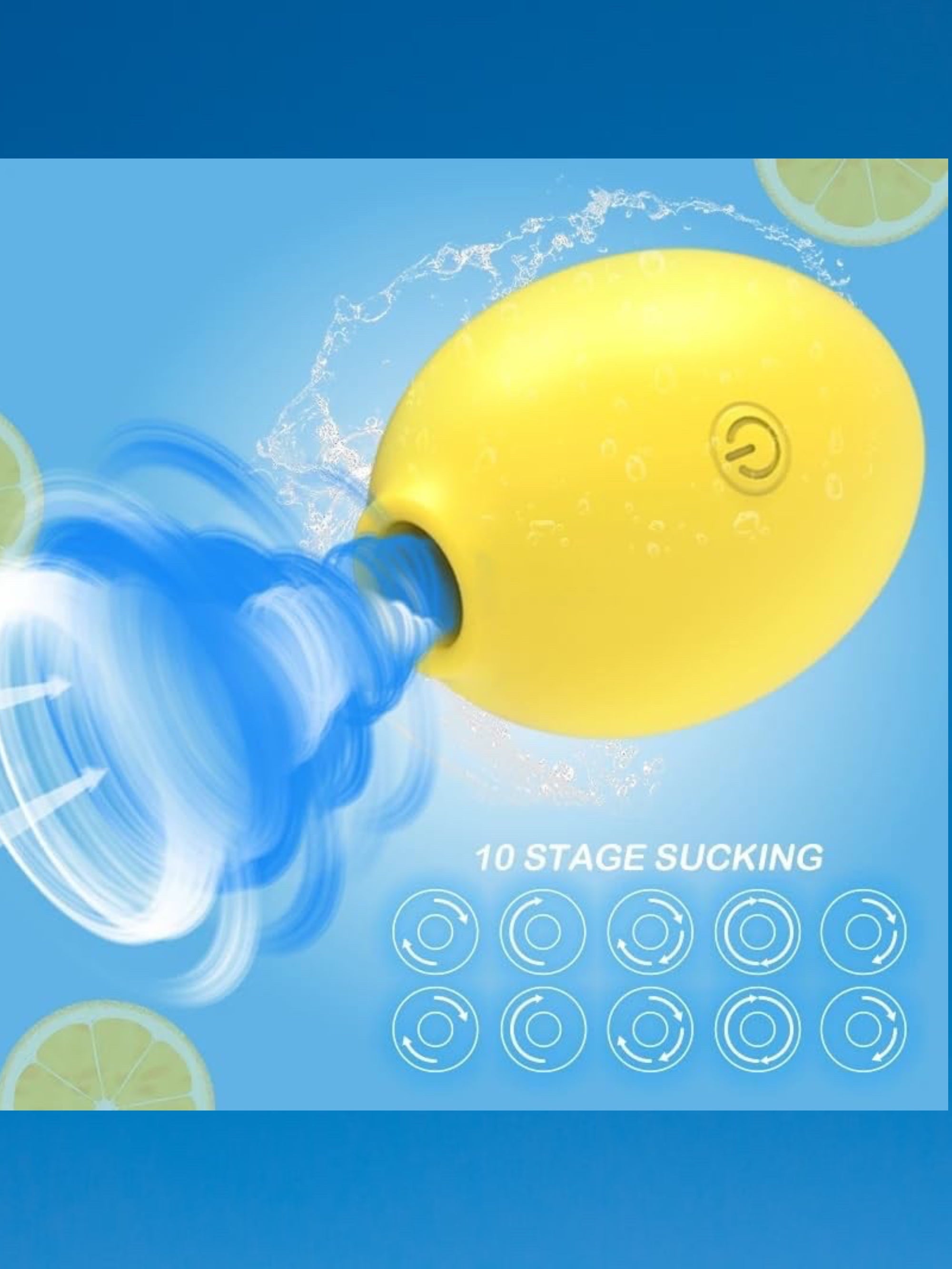 Bella Squeeze Lemon Clitoral Stimulator