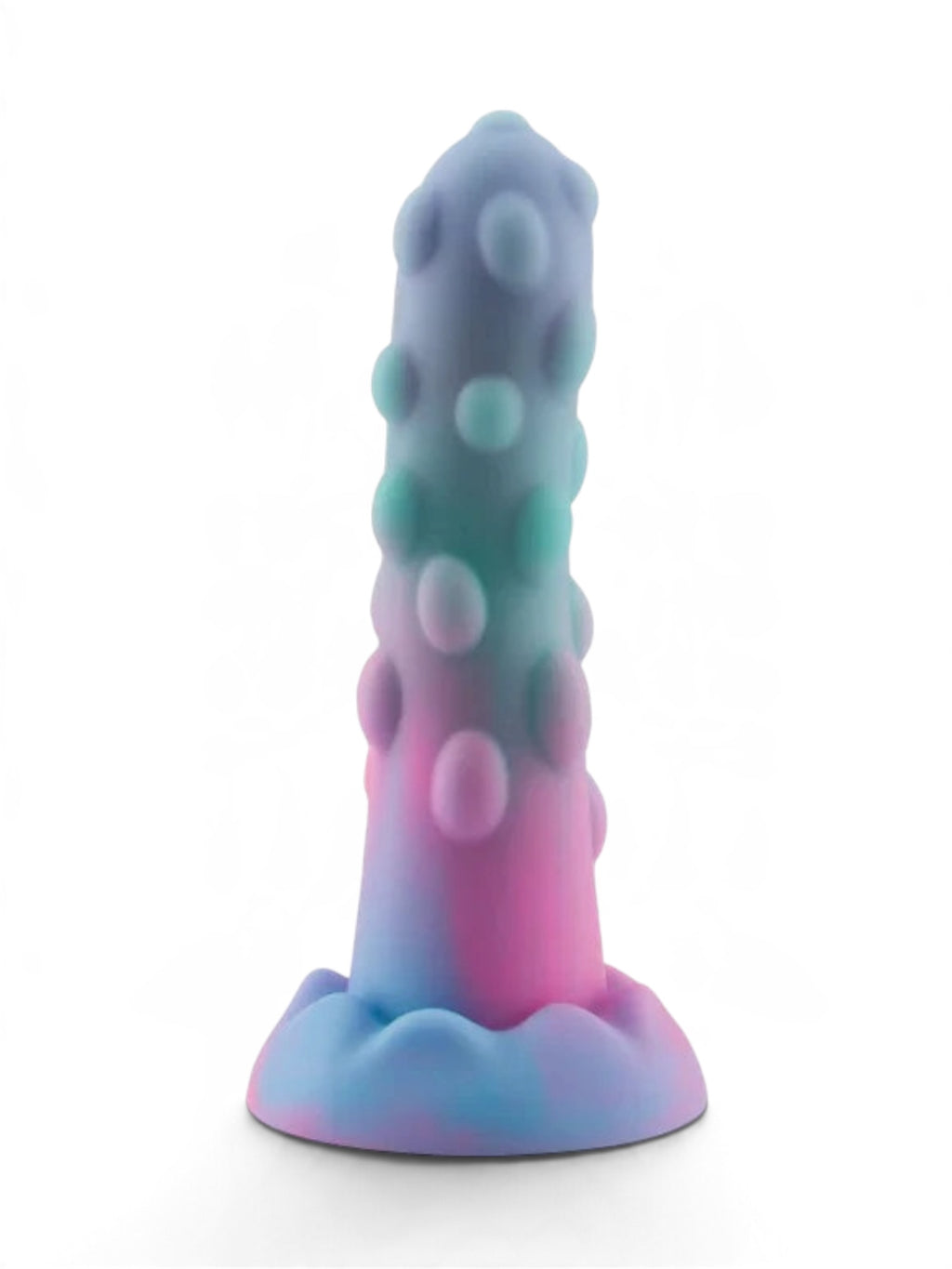 Besties Colourz Collection Rocky – Purple Silicone Dildo