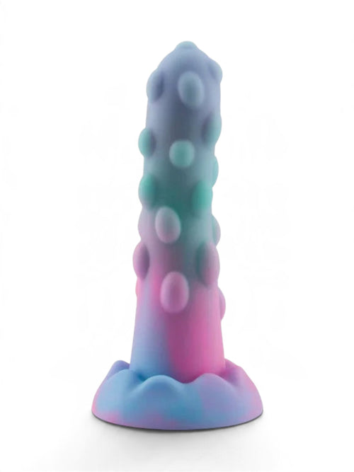 Besties Colourz Collection Rocky – Purple Silicone Dildo