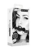 Silicone Bit Gag - With Adjustable Bonded Leather