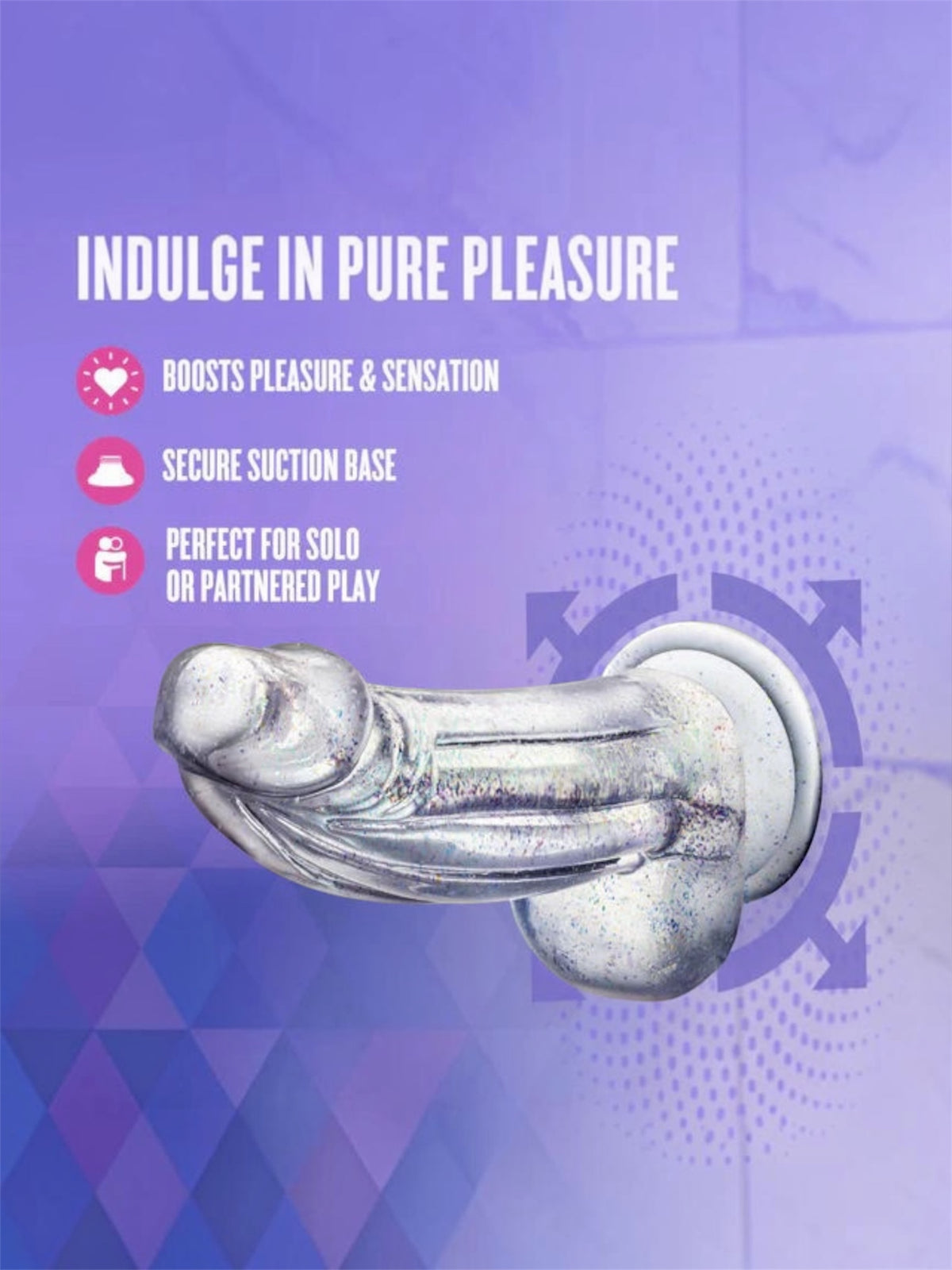 Blush Naturally Yours Bling 7.5" Dildo