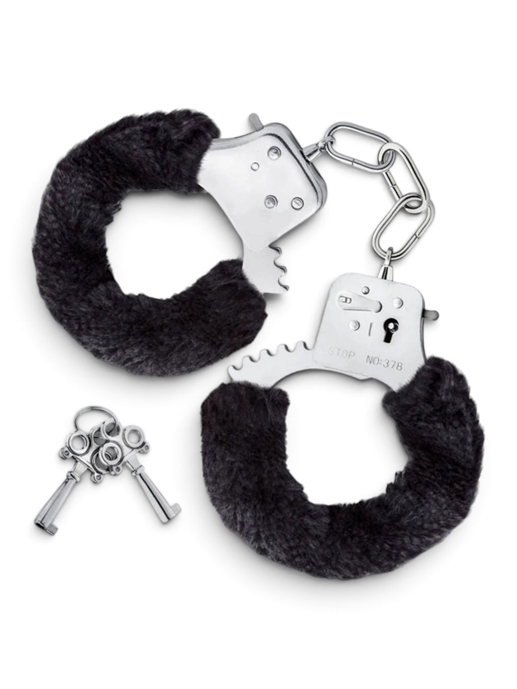 Blush Temptasia Beginner Cuffs 10.5" – Black
