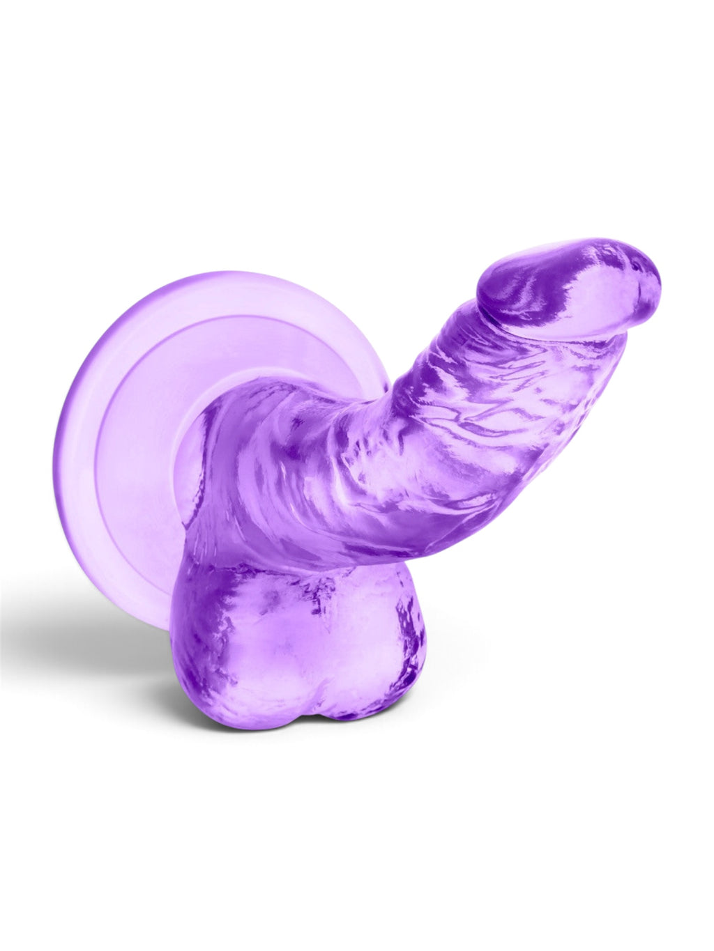 Blush Naturally Yours Mini 4" Dildo – Purple
