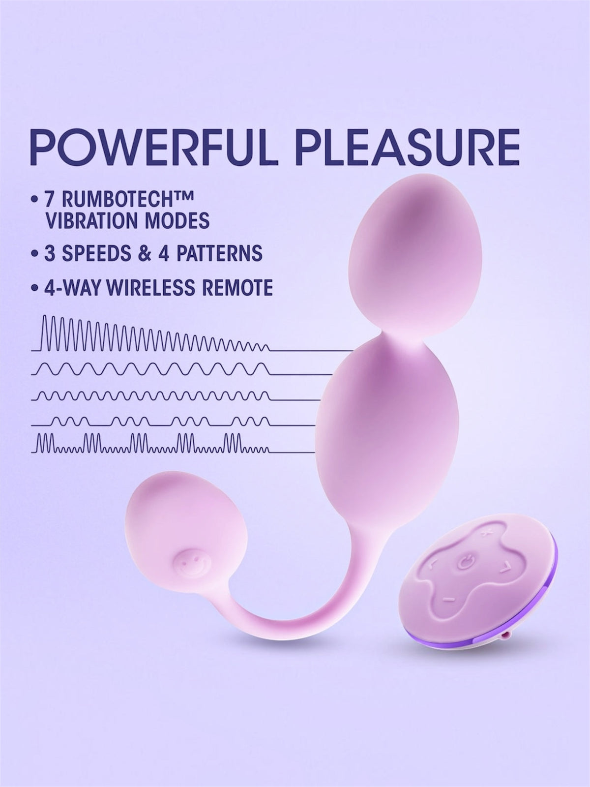 Blush Wellness Raine 9" Vibrating Kegel Ball