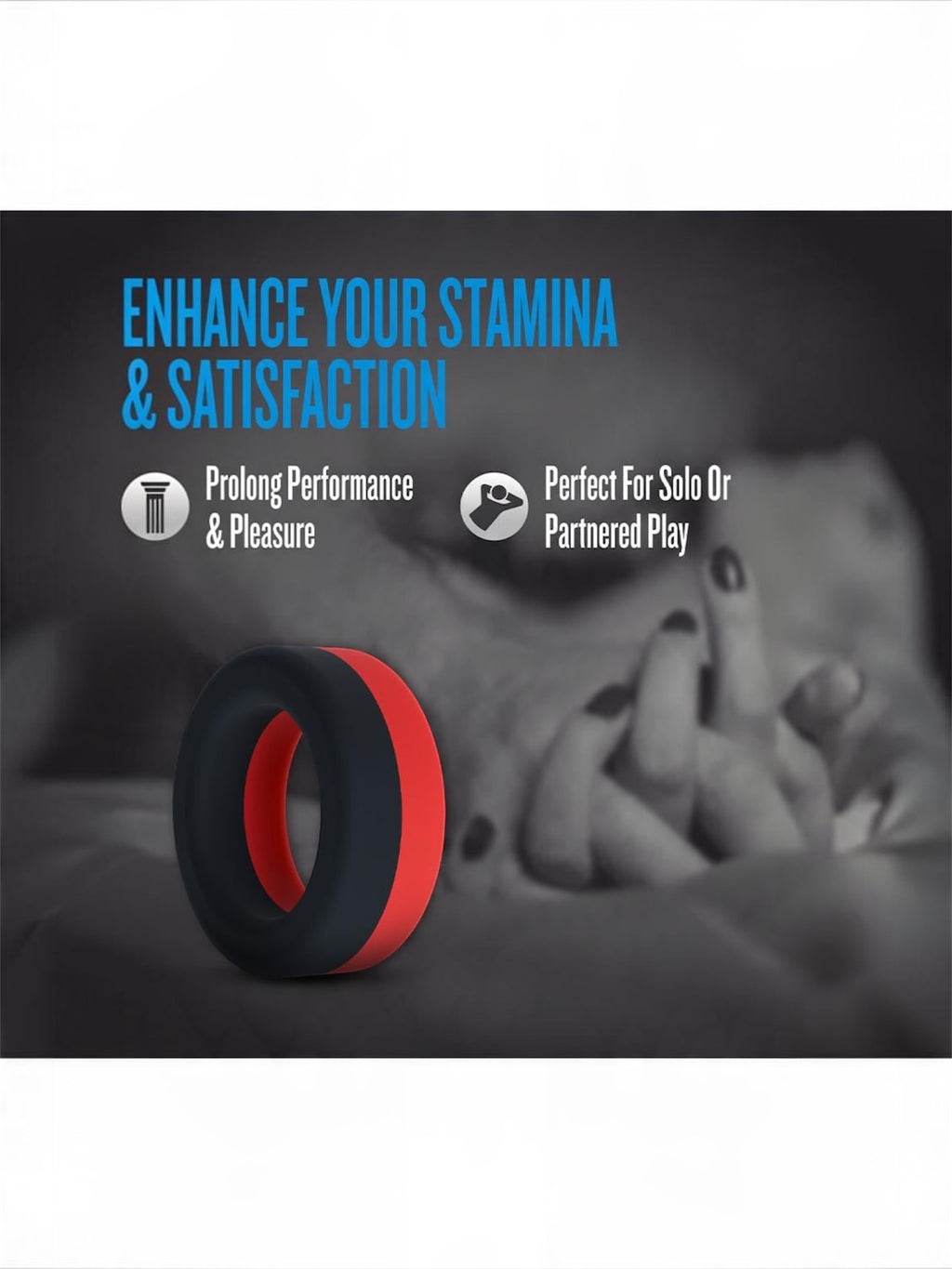 Blush Performance Plus Takeoff Cock Ring