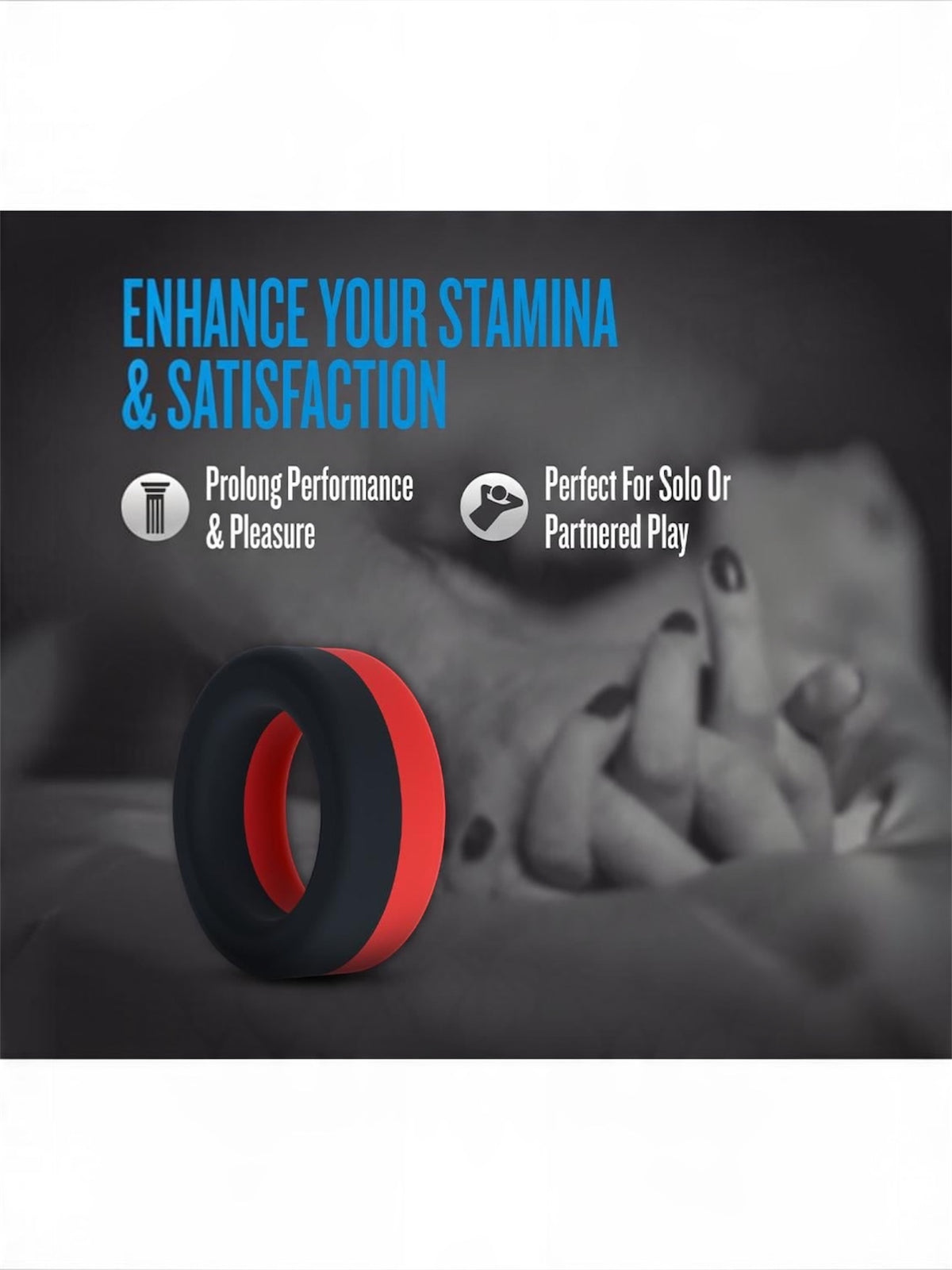 Blush Performance Plus Takeoff Cock Ring
