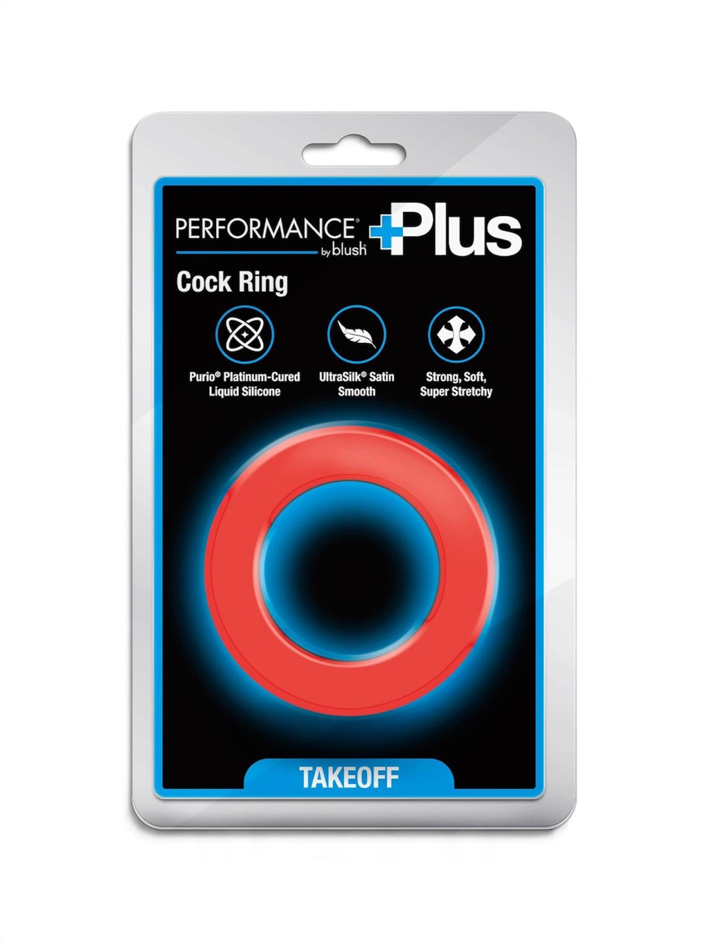 Blush Performance Plus Takeoff Cock Ring