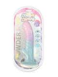 Hott Cotton Candy Powder Puff 6.6" Dildo
