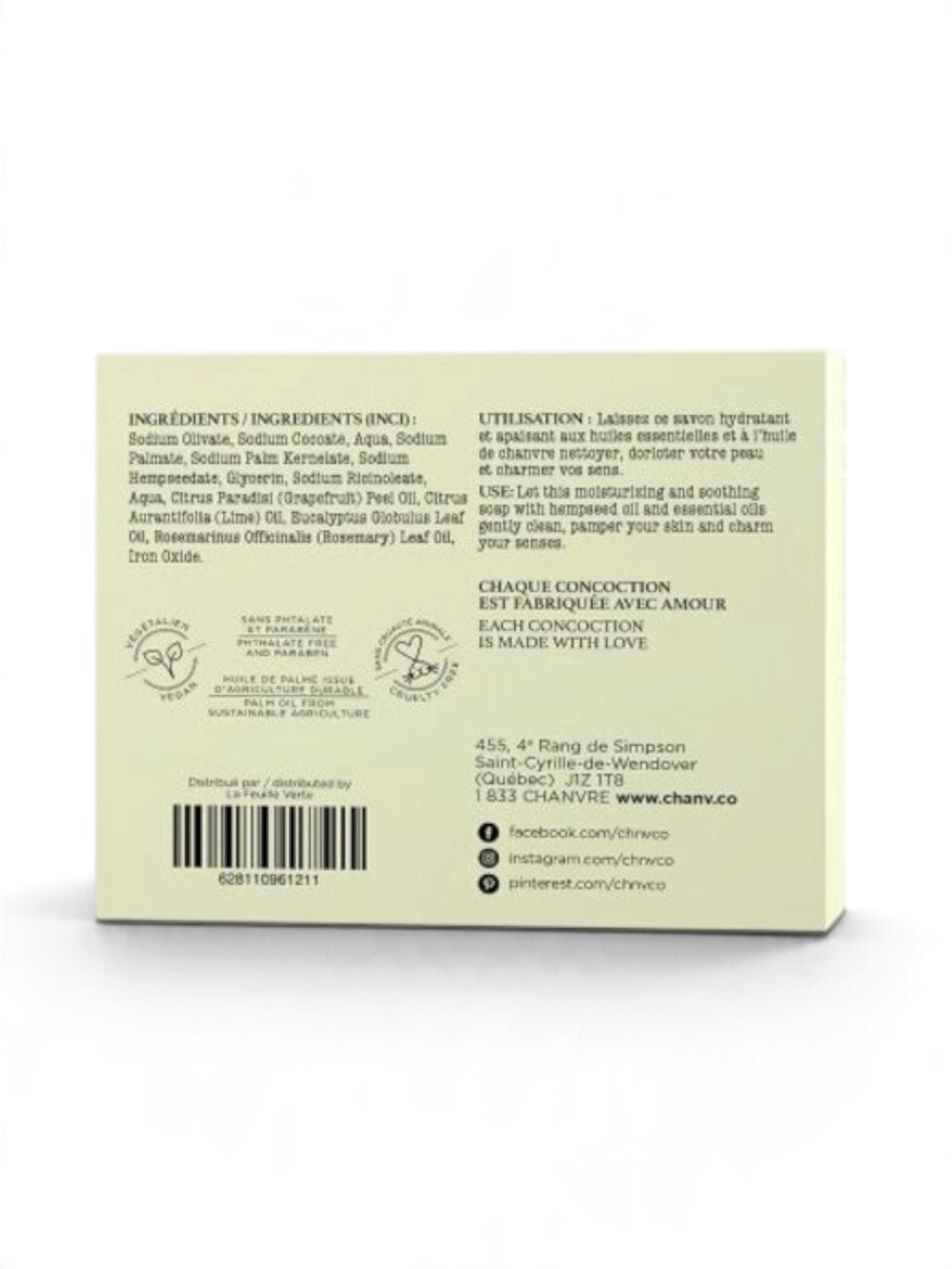Chanv Face & Body Soap