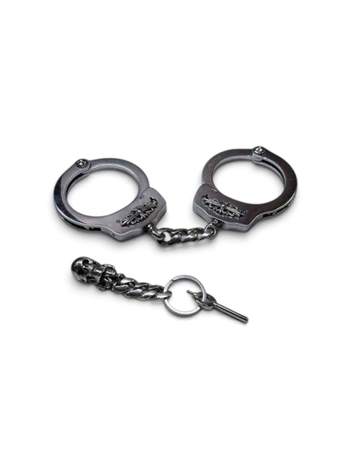 Chrome Hand Cuffs – 19, New Box