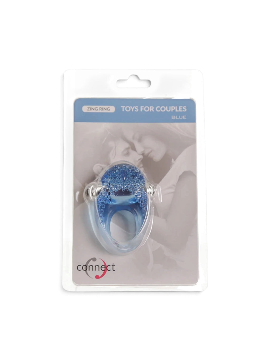 Connect Zing Vibrating Cock Ring – Blue