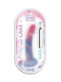 Hott Products Poundcake Cotton Candy 7.4" Rechargeable Silicone Vibrator