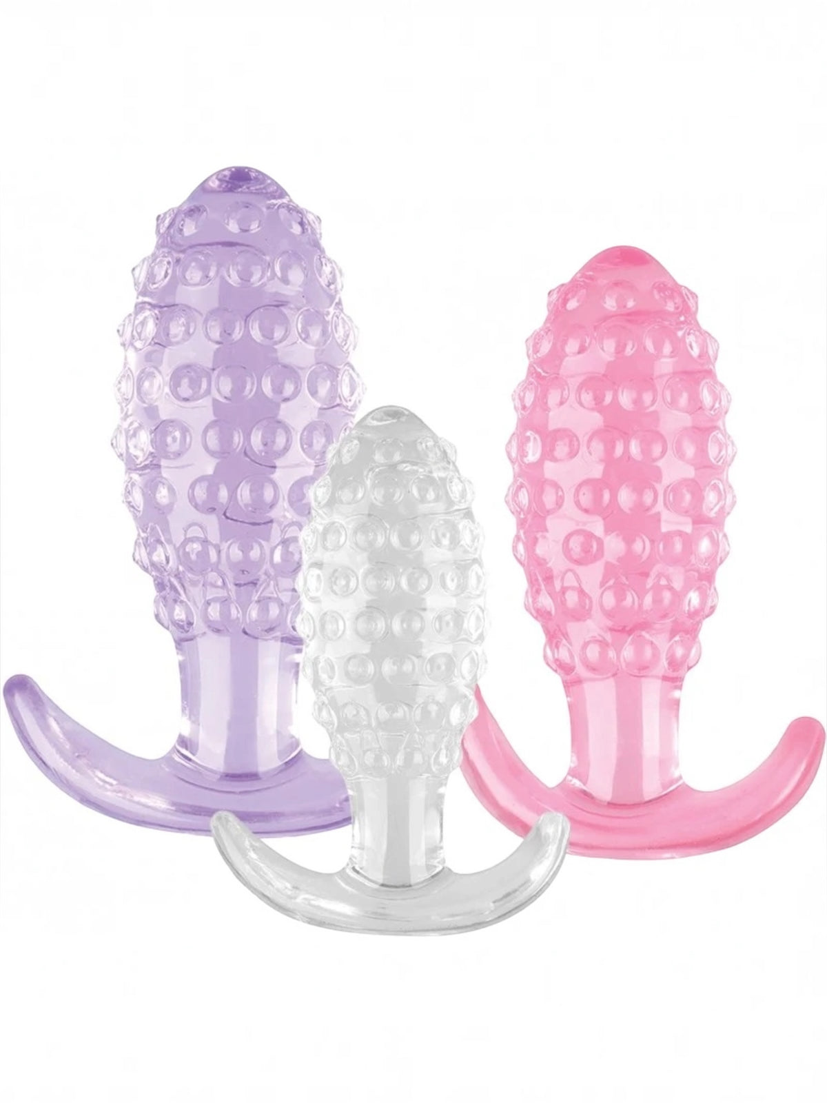 Wet Dreams - Plugs Anaux Boules de Cristal Lot de 3