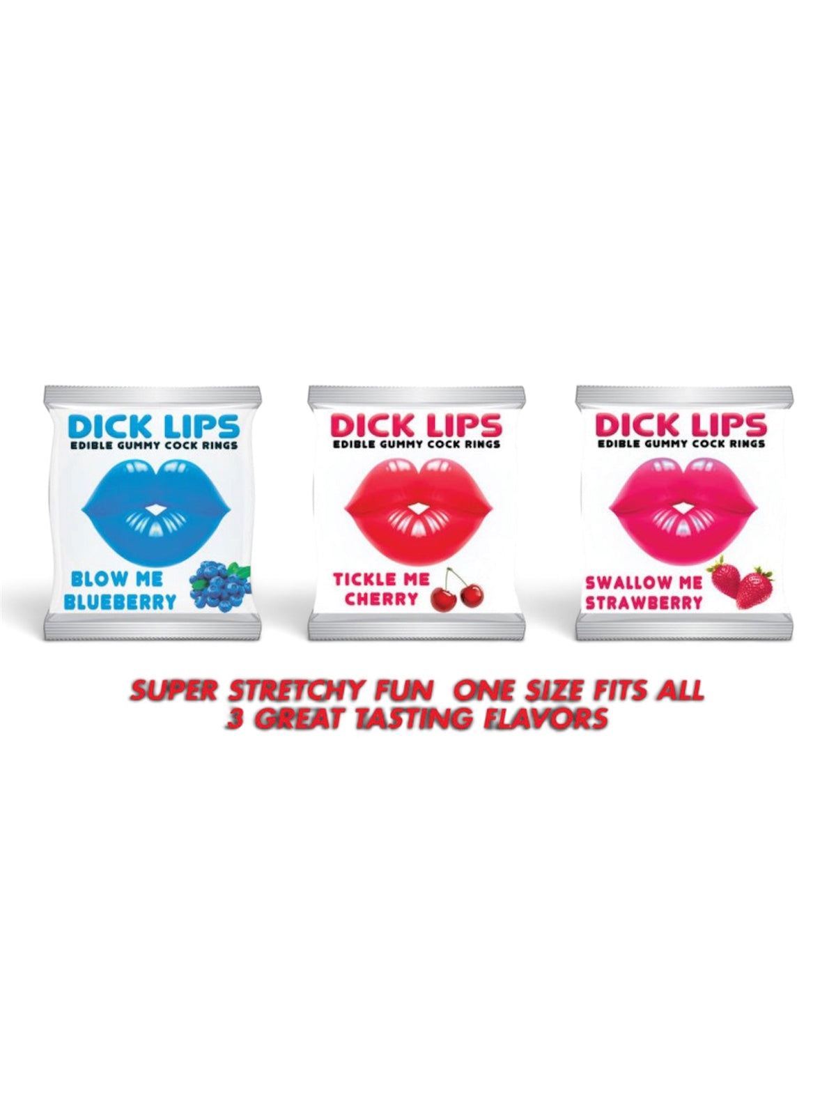 Dick Lips Edible Gummy Ring