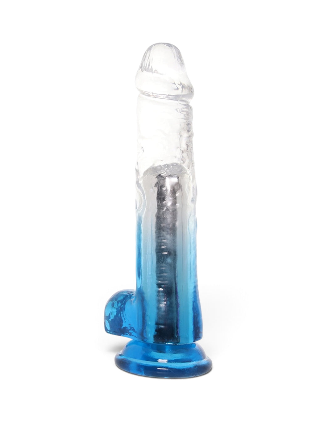 Hott Products Dream Boy 8" Rechargeable Vibrating Dildo – Aqua