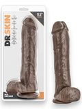 Dr. Skin By Blush® Mr. Savage Realistic Dildo – Chocolate