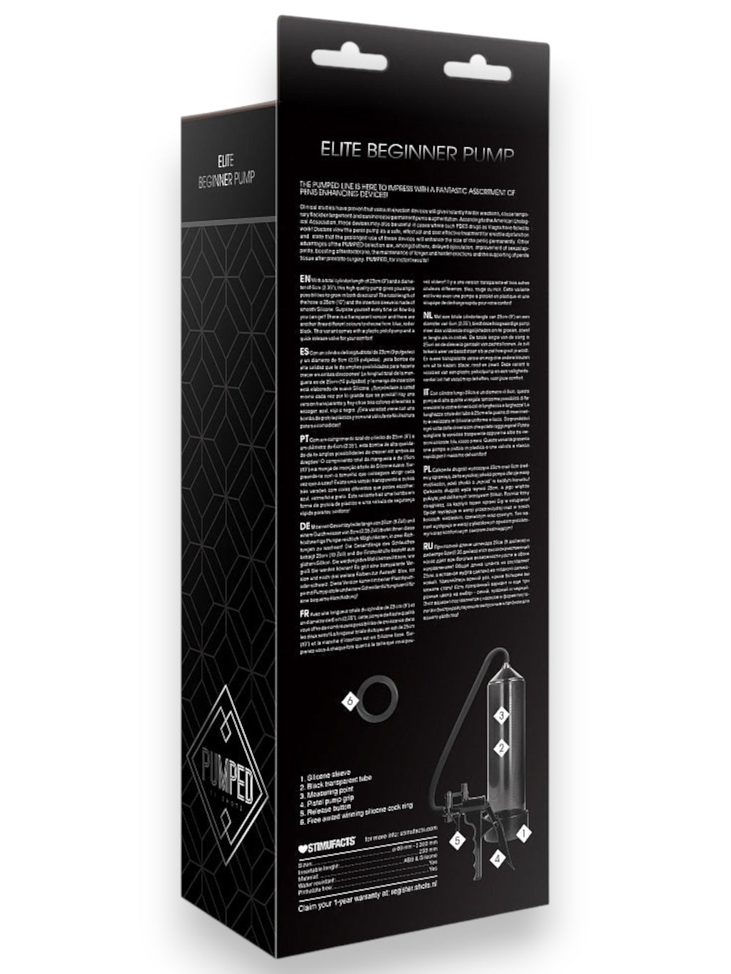 Elite Beginner Pump - Black