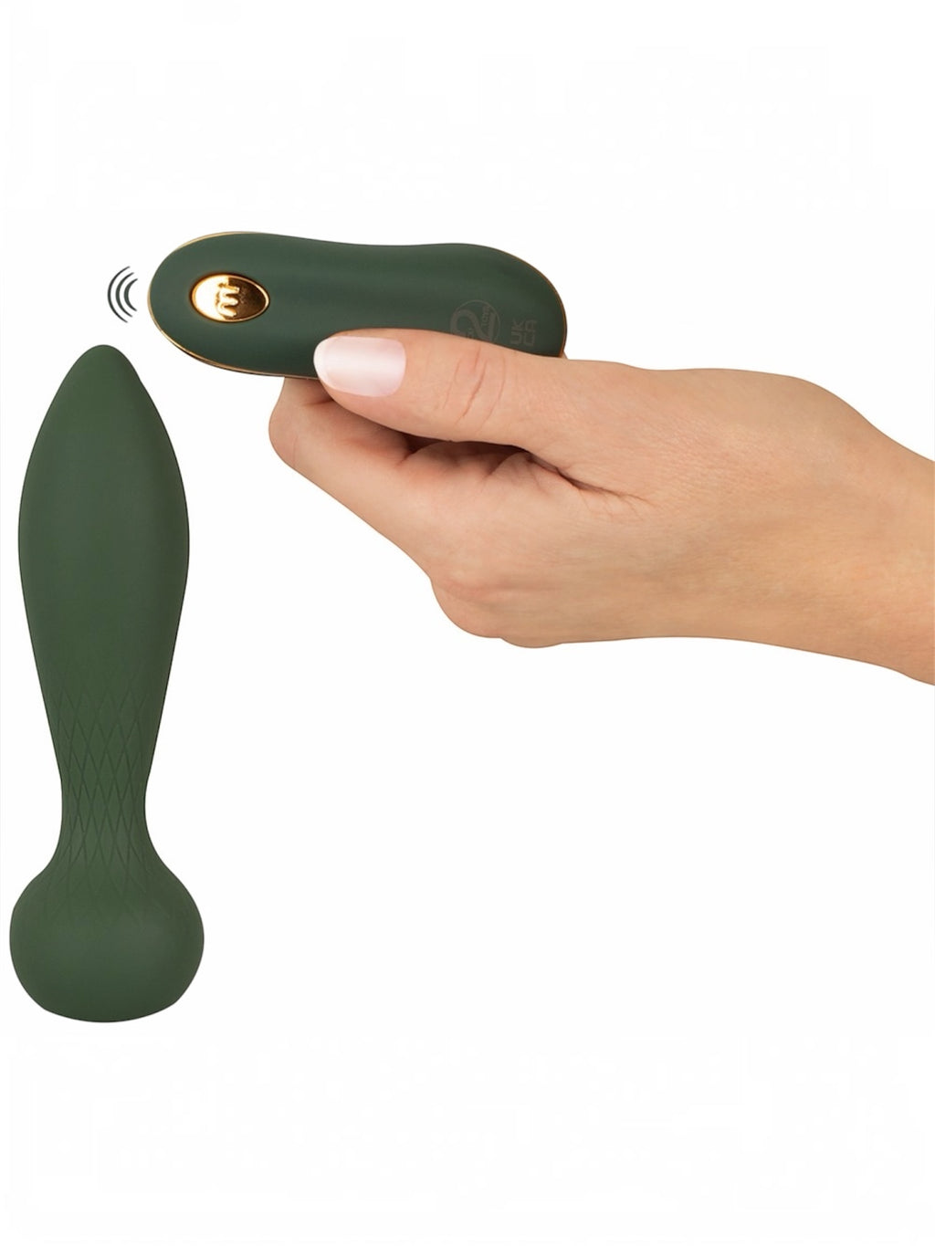Emerald Love Luxurious 5.5" Remote Control Vibrating Anal Plug