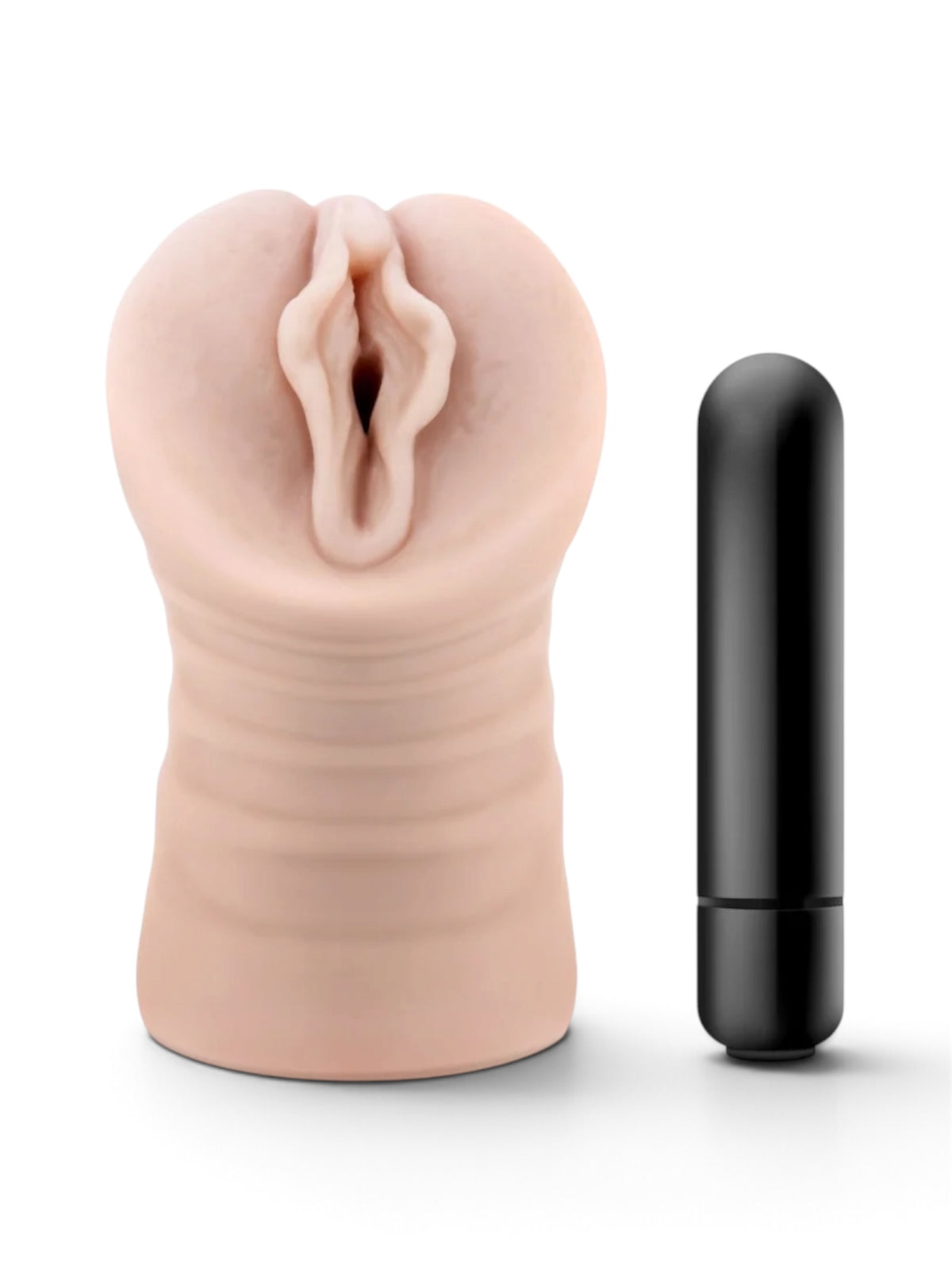 Blush EnLust Destini Vibrating Stroker – Beige