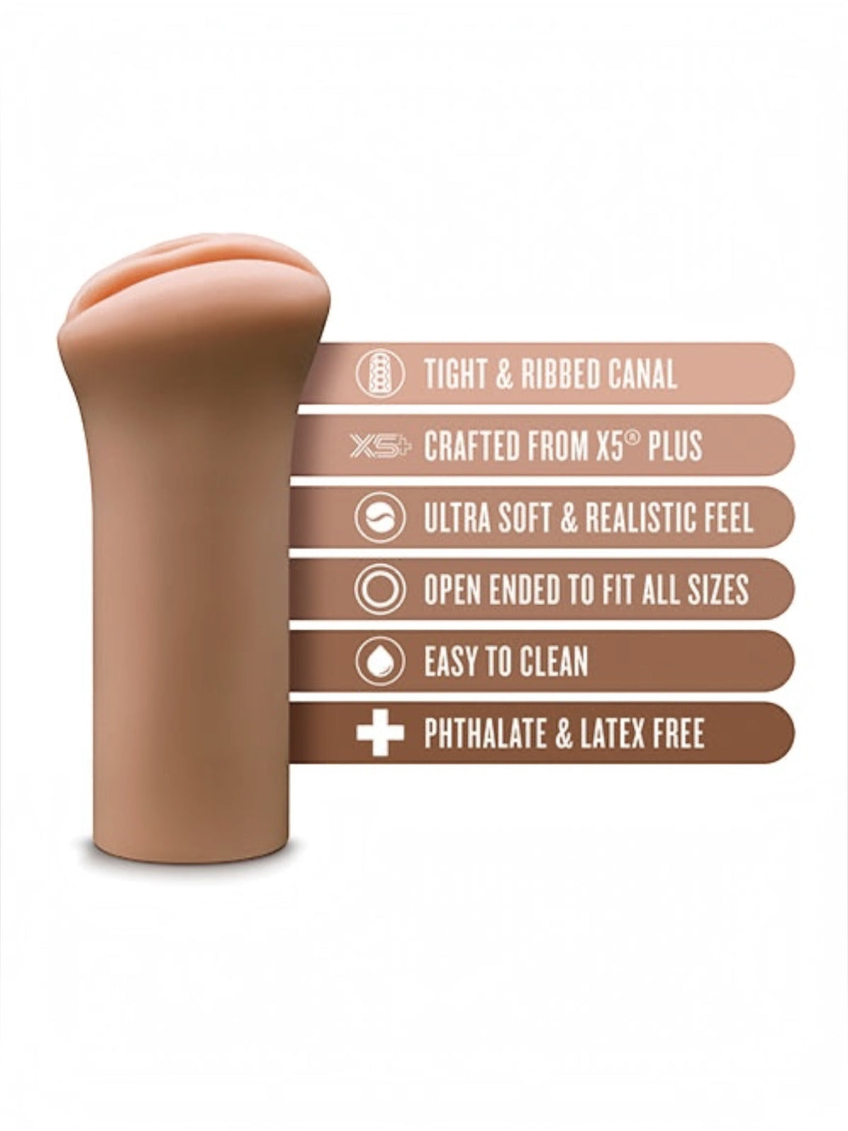 Blush EnLust Molly 5" Stroker – Tan