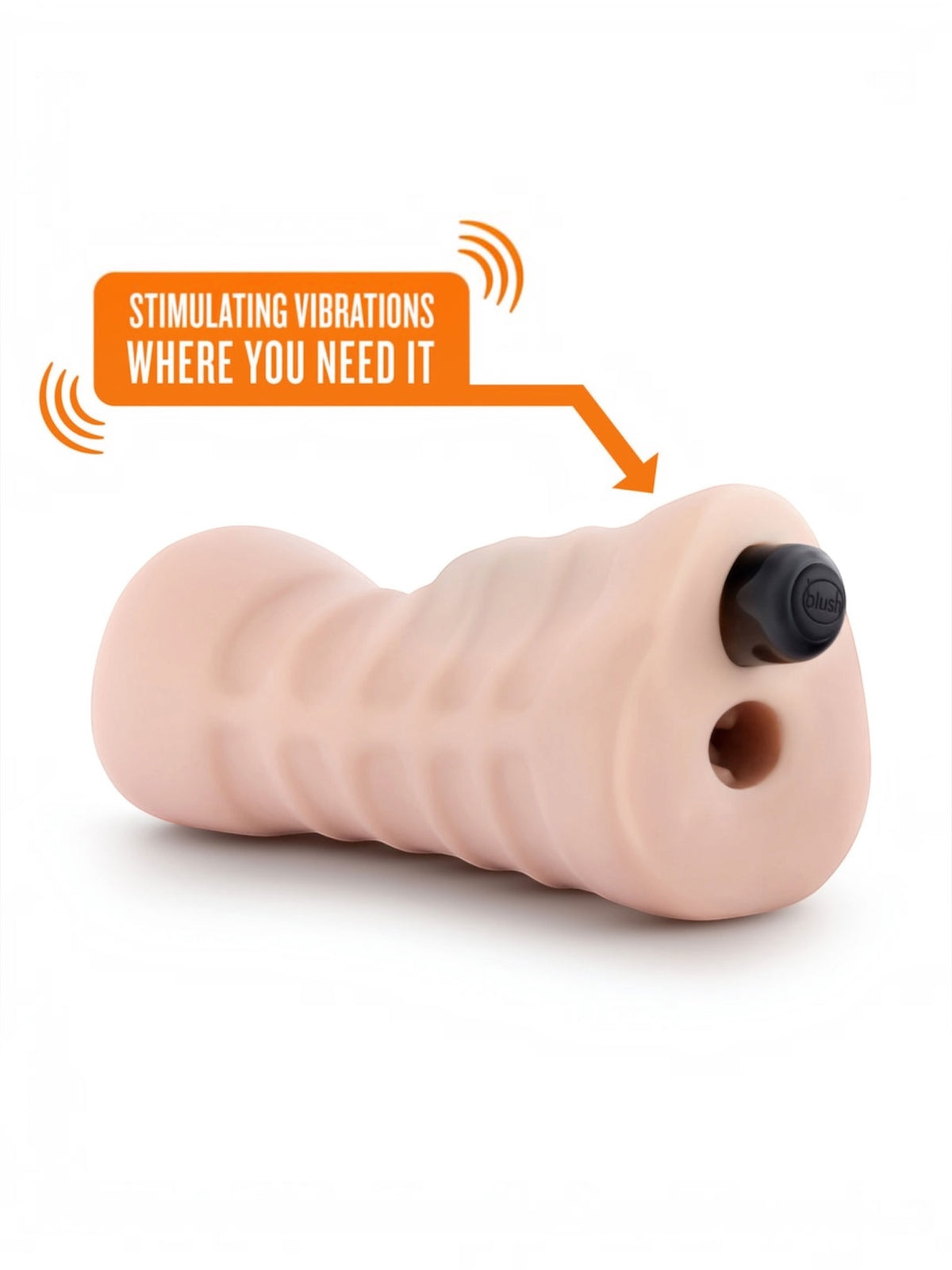 Blush EnLust Nicole 5" Vibrating Stroker