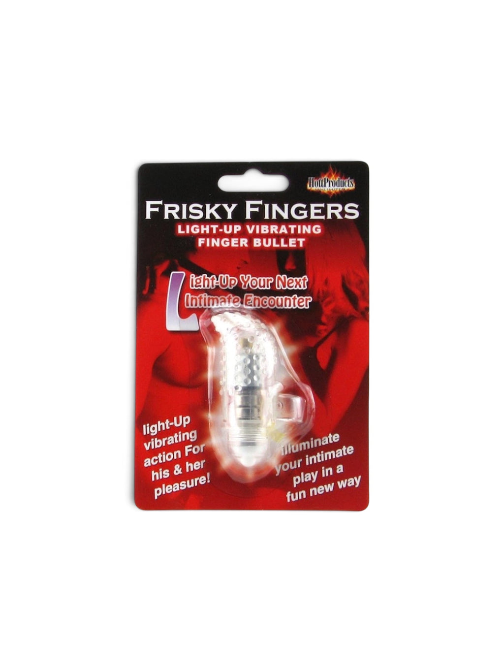 Frisky Fingers Light Up Finger Bullet – Magenta
